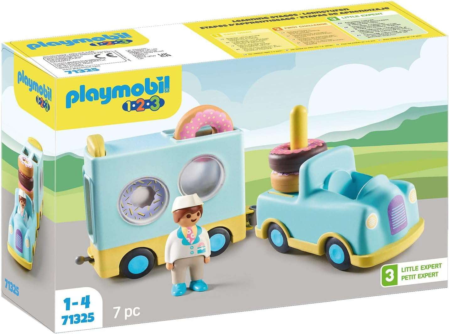 1-2-3-Doughnut-Truck-with-Stacking-Sorting-Feature-Set-Playmobil-71325_a0870454-45bc-40c3-ab81-dd980f88015c.905fad6d9d85ac2169b179bd504a6184.jpeg 1.2.3 Doughnut Truck with Stacking & Sorting Feature Set Playmobil 71325 - Image 1