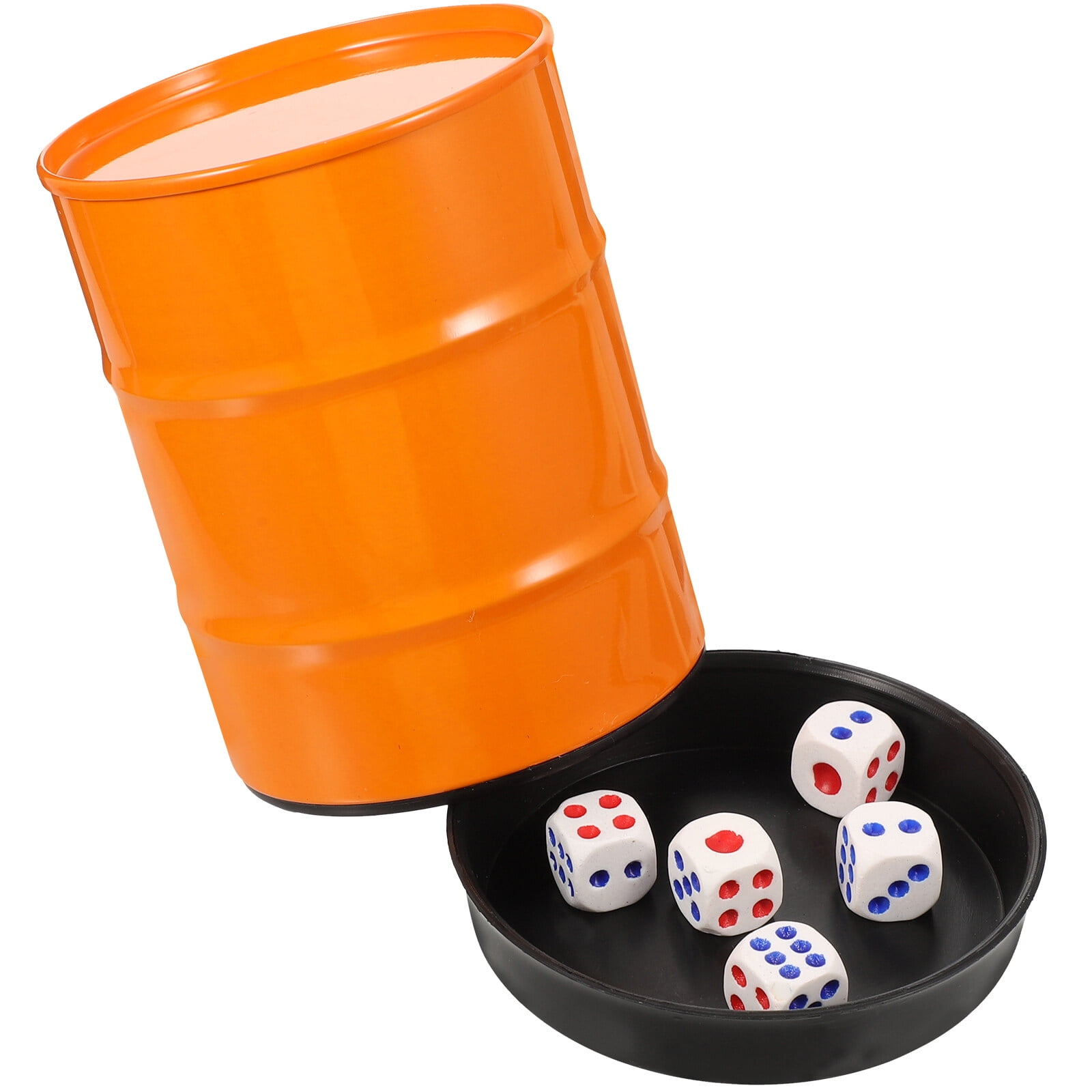 1 Set of Game Dice Cups Can Shape Holders KTV Dice Cups Party Favors Table Dice Shake Cups with Dices
