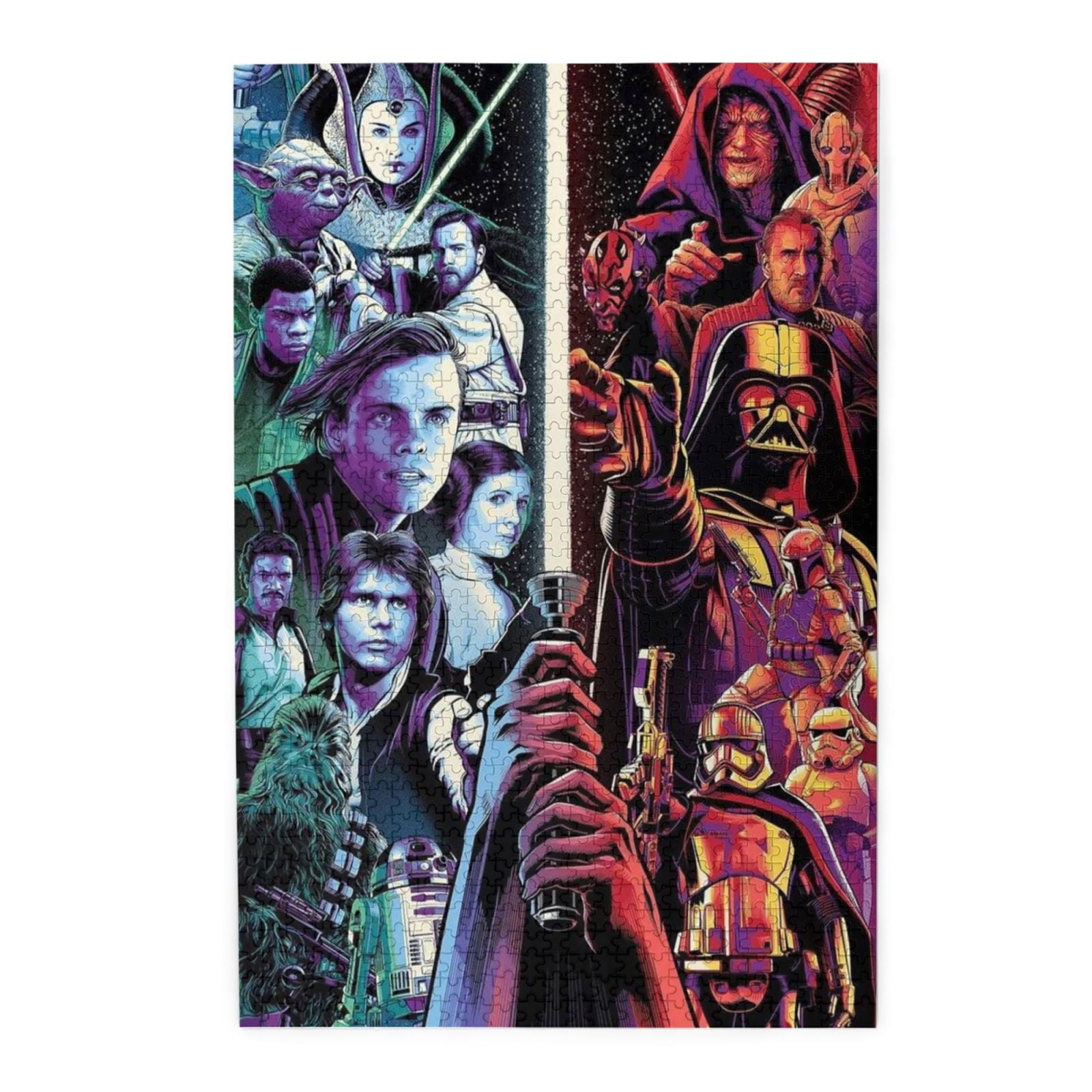 1000pcs Star Wars Of A New Hope Jigsaw Puzzles Cartoon Anime Picture Puzzle Birthday Present Game For Teen And Adults
