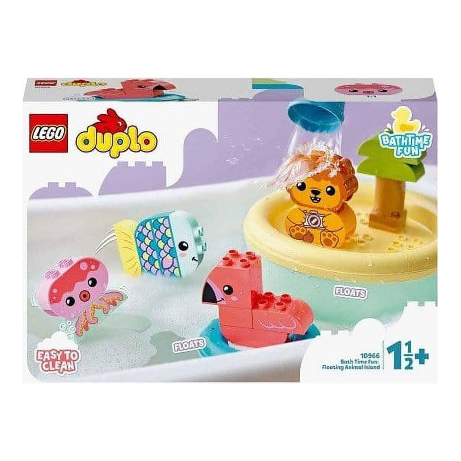 Lego Duplo First Bath Time Fun: Floating Animal Island 10966